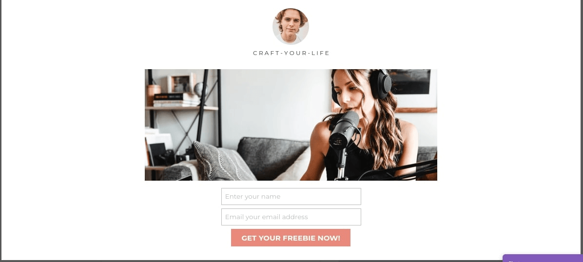 null Strikingly Website Template example for Finance Blog & podcast